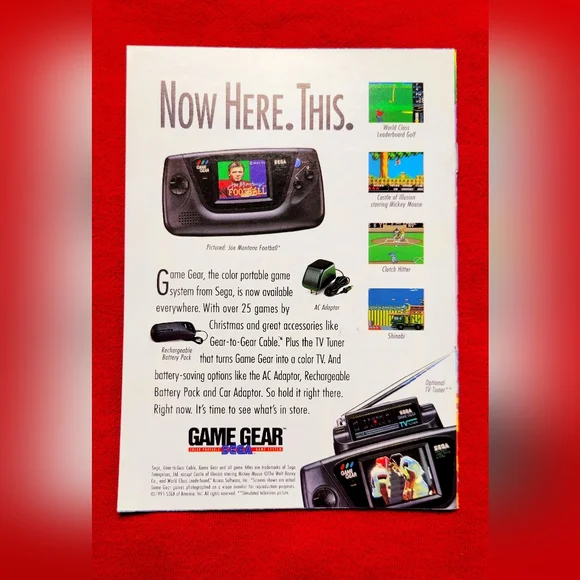 Sonic the Hedgehog #1 SEGA Mini Rare Promo Comic NM 1st app of Sonic VHTF!!